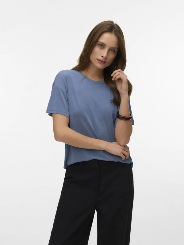 

Футболка filli, базовая футболка Vero Moda, China Blue, Синий, Футболка filli, базовая футболка Vero Moda, China Blue