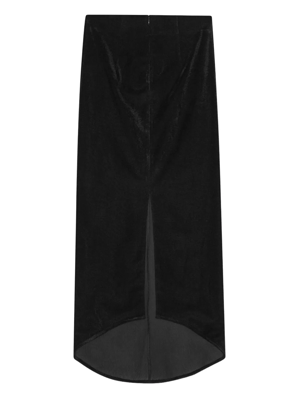 

Юбка миди асимметричного кроя REMAIN, черный