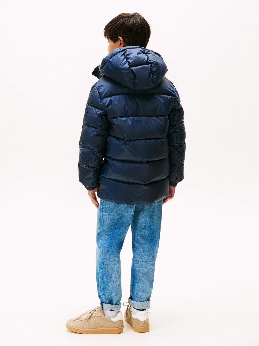 Зимняя куртка Tommy Hilfiger ESSENTIAL UNISEX, Dark Night Navy/Dark Blue — фото 3