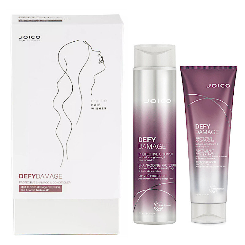 

Joico Defy Damage Набор для поврежденных волос: шампунь 300мл + кондиционер 250мл