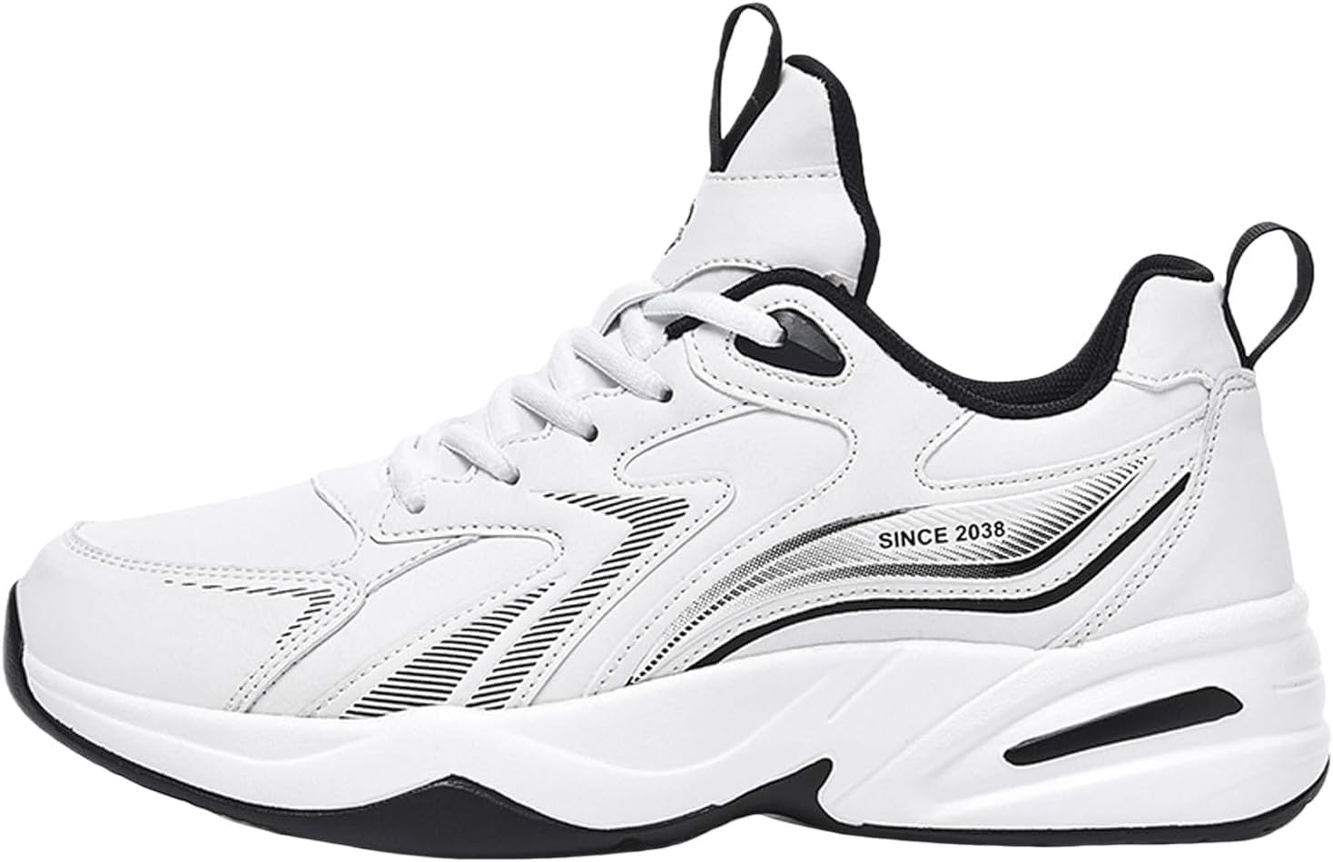 

Мужские спортивные кроссовки на толстой подошве для зимы и осени, с противоскользящим и износостойким покрытием. Обувь для альпинизма и пеших прогулок. Удобные и теплые. Доступны в больших размерах Clolinde, белый