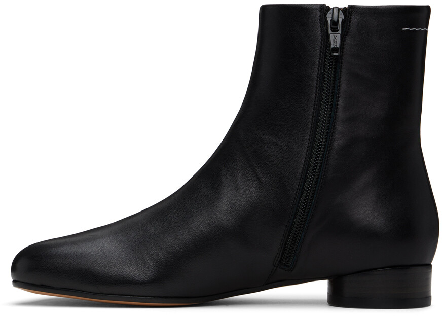 Анатомические ботильоны MM6 Maison Margiela, черный — фото 3