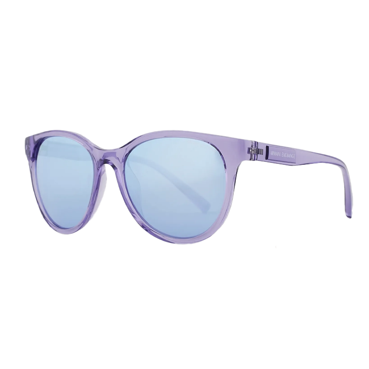 

ARMANI EXCHANGE Солнцезащитные очки кошачий глаз из нейлона женские фиолетовые