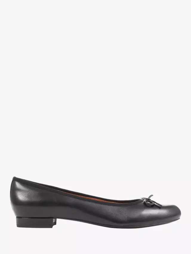 Балетки Jones Bootmaker Soleil Leather, черный