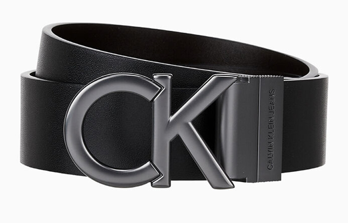

Мужской кожаный ремень Calvin Klein, Black