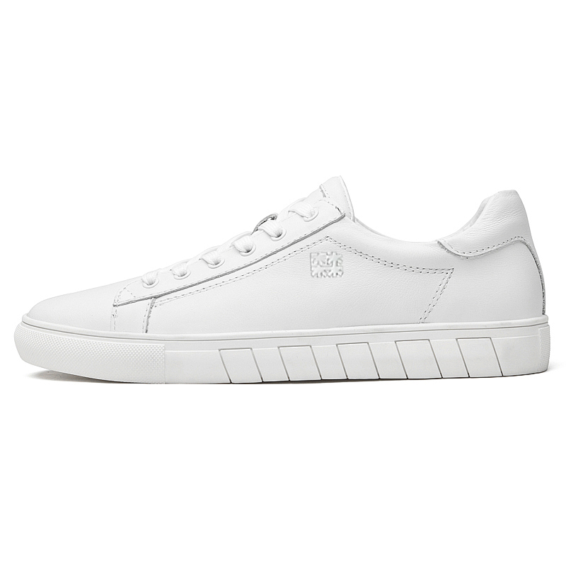 

Обувь для скейтбординга мужская Mulinsen, White[Leather Shoe Size: Athletic Shoes 41 = Size 40 In This Model]