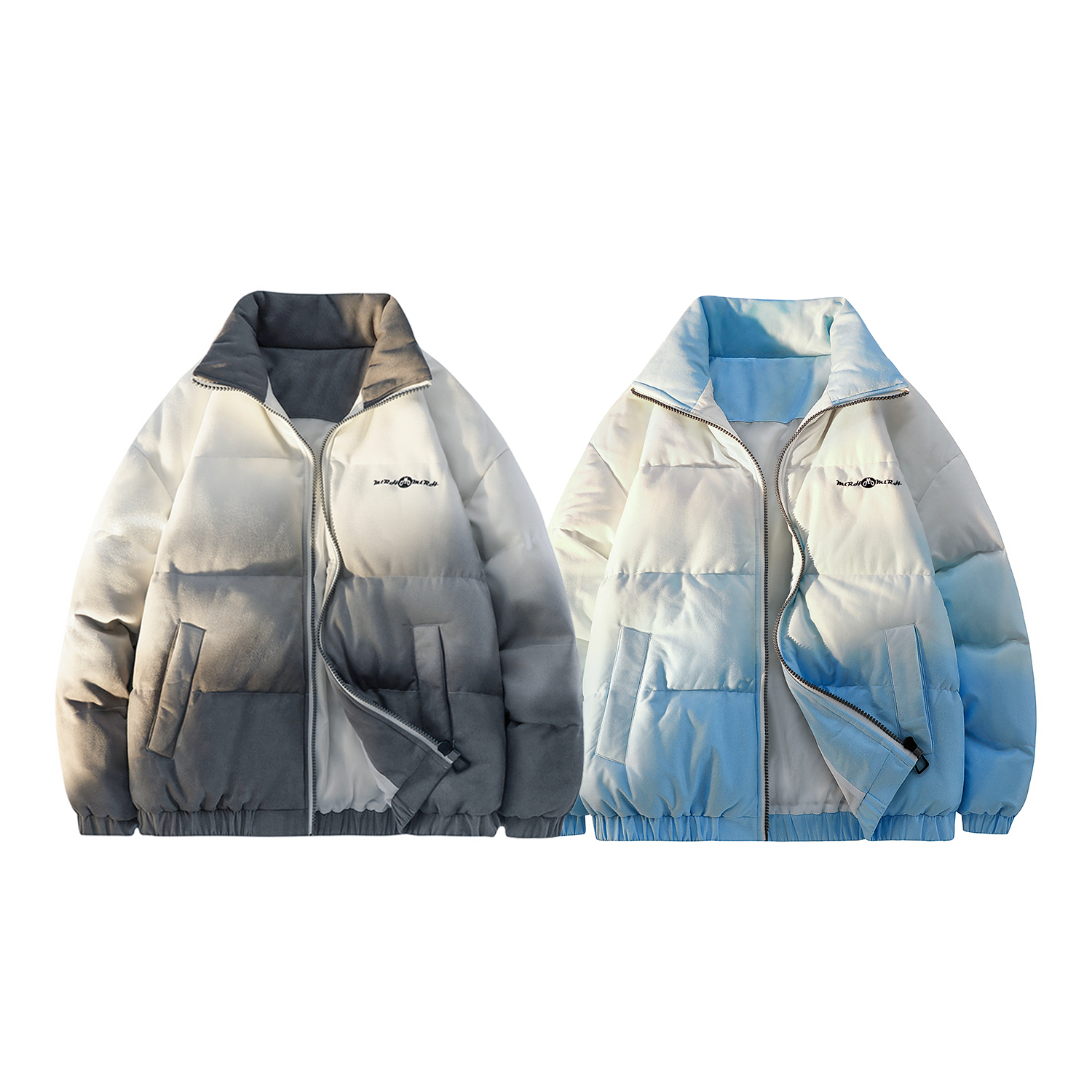 

MLRH Пуховик Unisex, 2 Pack (Gray+Carolina Blue)