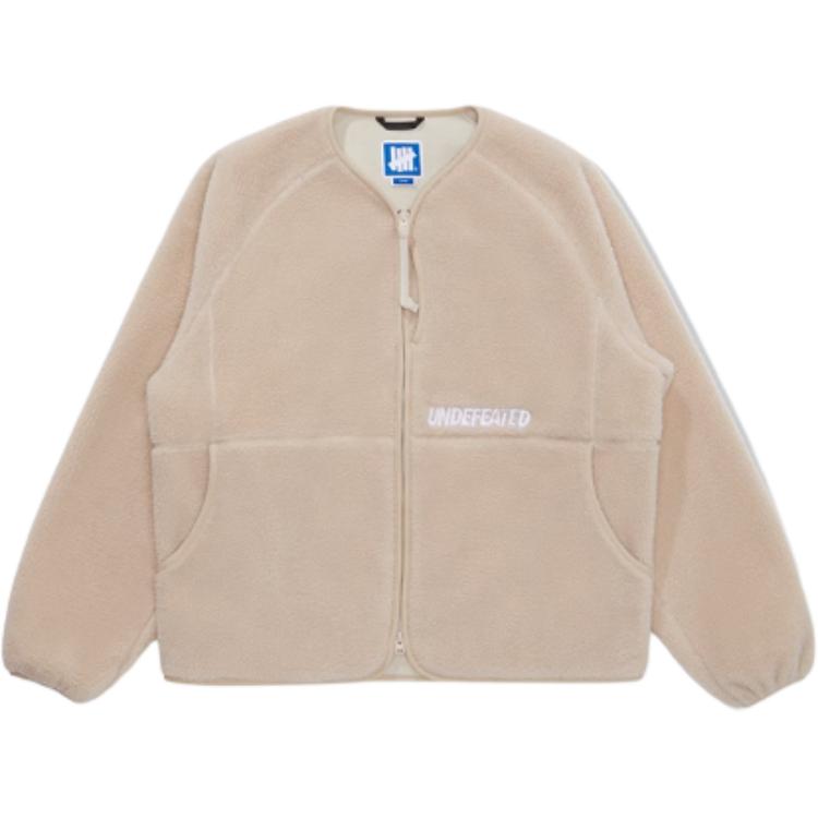 

UNDEFEATED Пальто из велюра мужское, Milk White