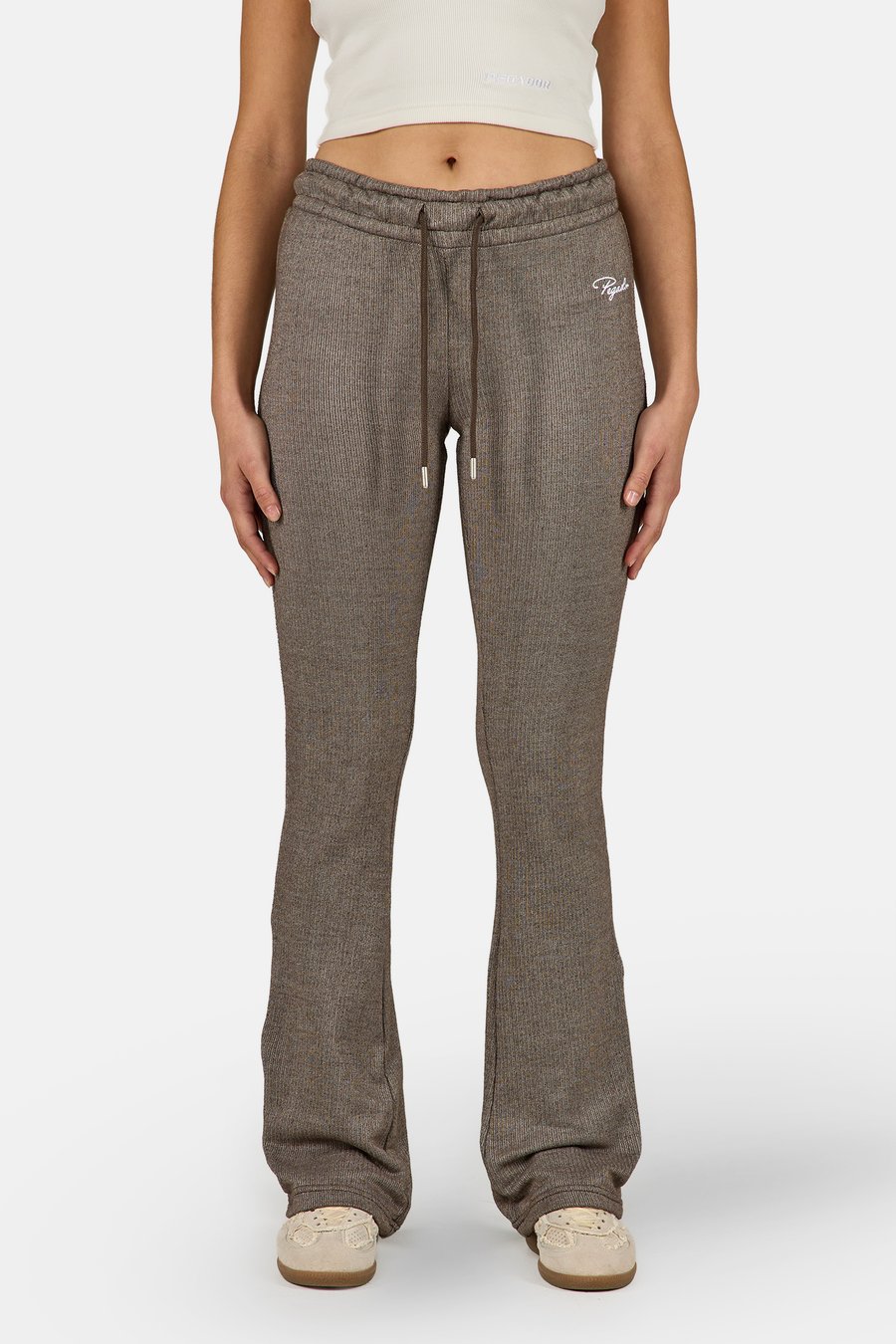 

Брюки Pegador TIRANA SLIM LOUNGE PANTS, Washed Walnut Brown/Cozy Beige/Brown