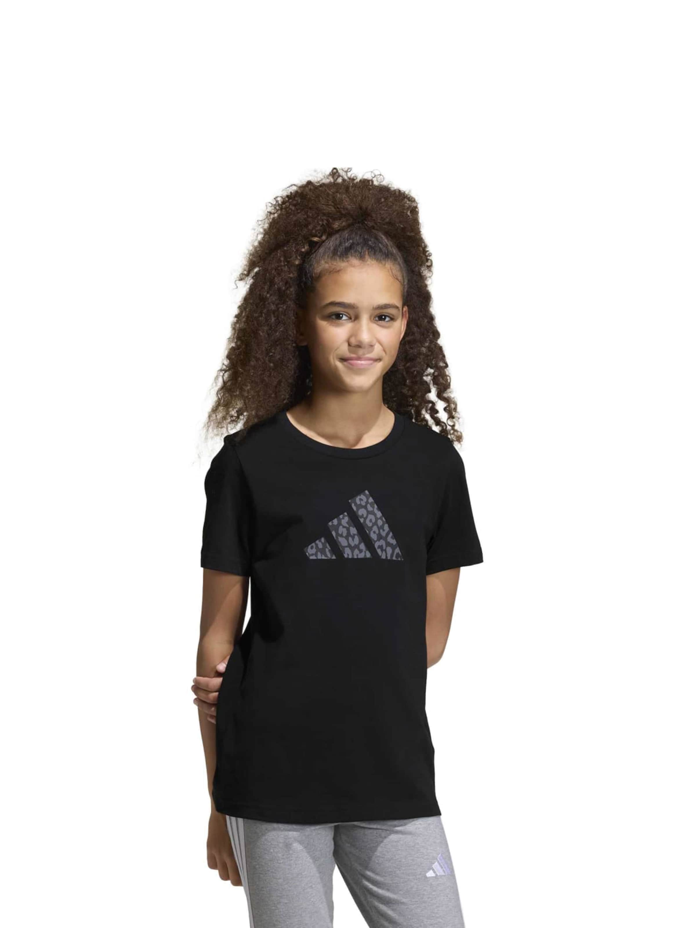 Adidas Sportswear Футболка Performance в черном цвете — фото 2