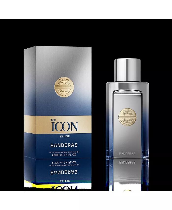 

Парфюмерия The Icon Elixir EDP спрей 3,4 унции / 100 мл Banderas