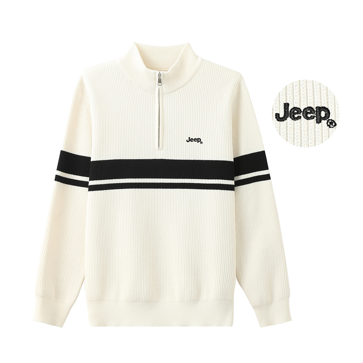 

Свитер унисекс Jeep, черный