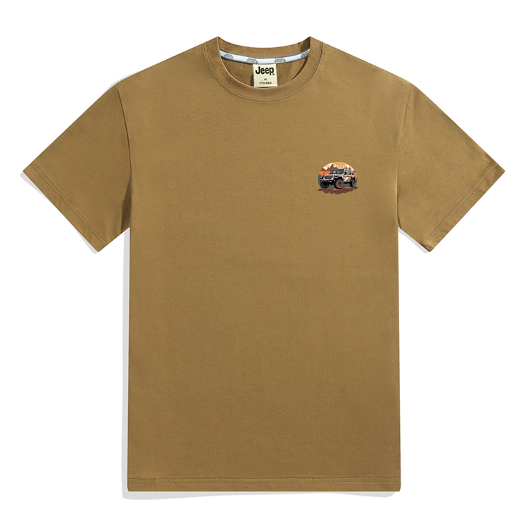 

Футболка Unisex Crew Neck Moderate Straight Fit Jeep, mustard желтый