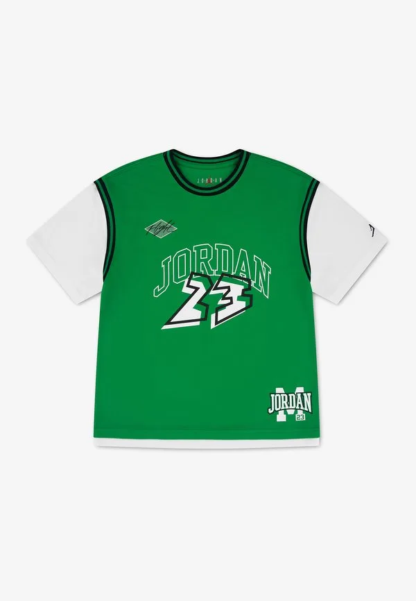 Футболка с принтом «династия» Jordan, Lucky Green