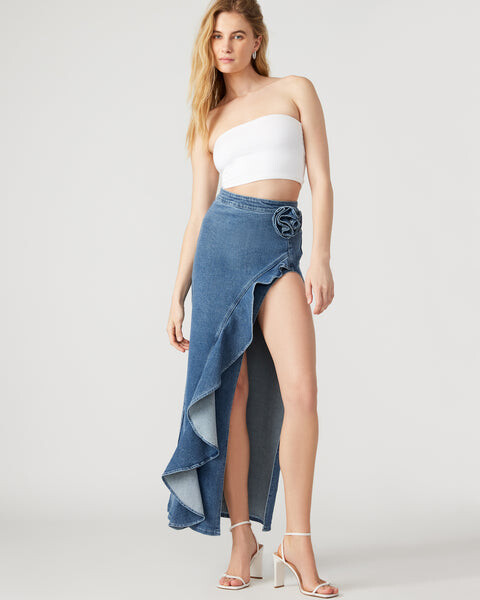 

Юбка Alameda Denim Skirt Steve Madden, синий