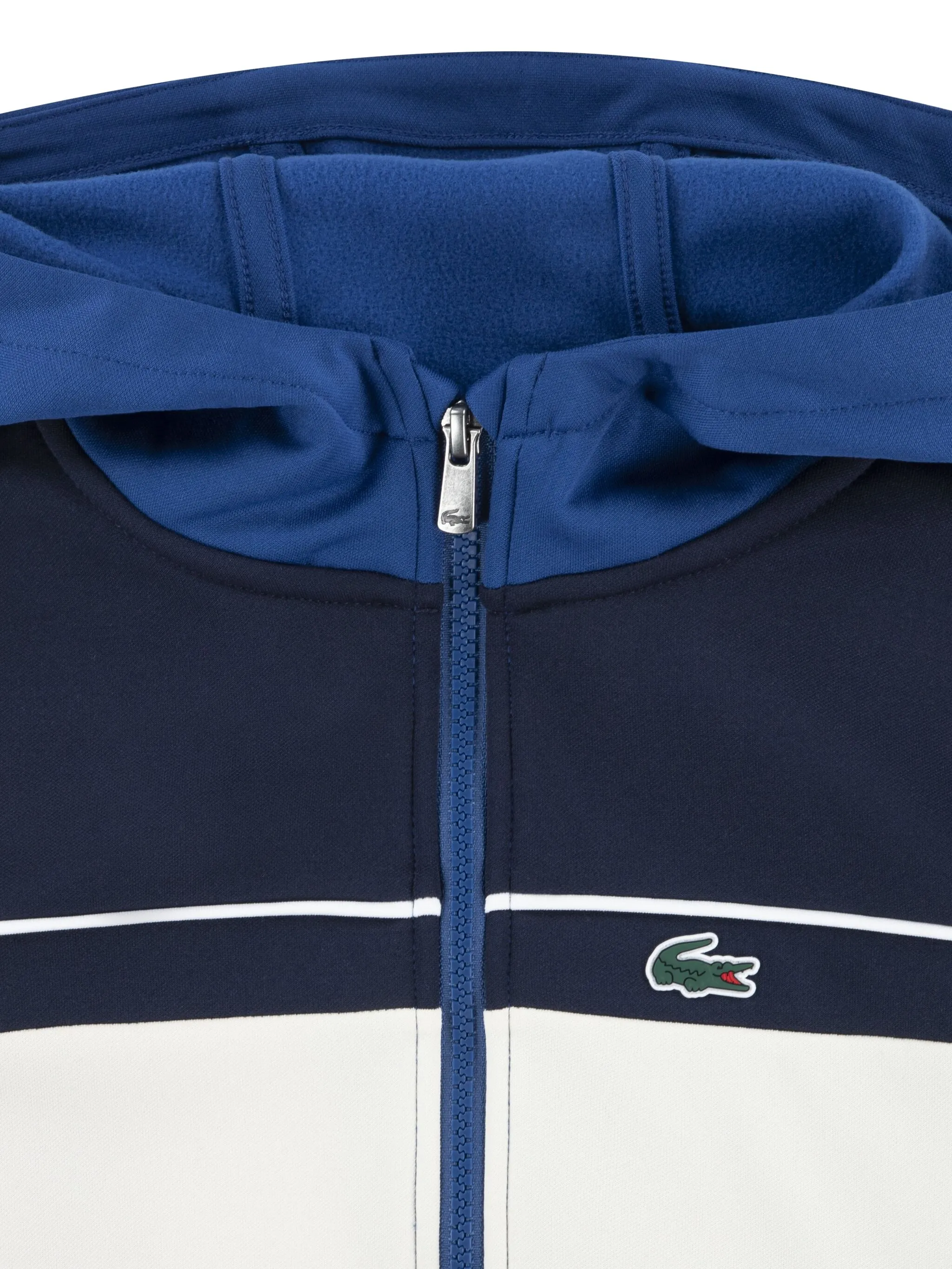 Спортивный костюм с логотипом в виде цветного блока Lacoste Kids, синий — фото 3
