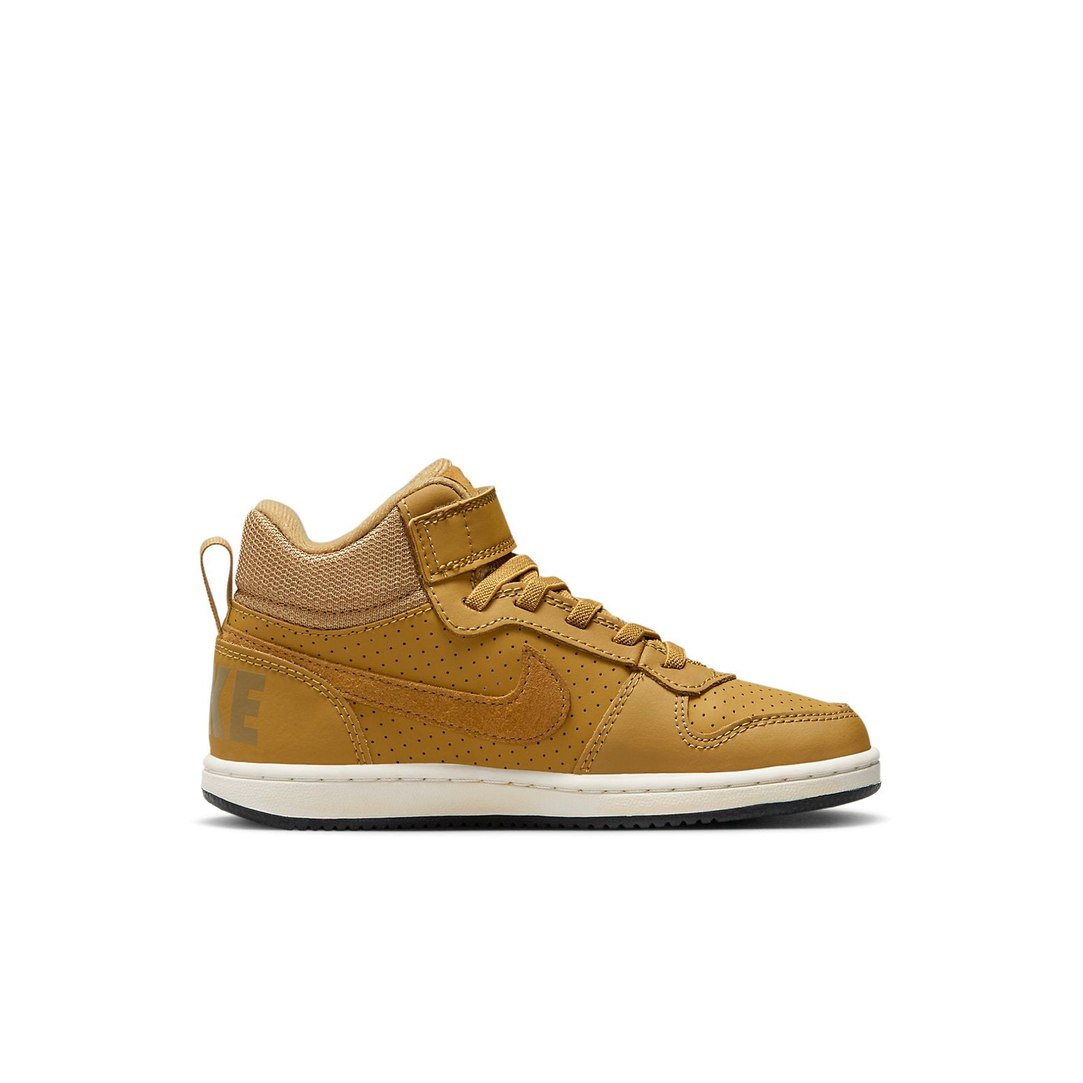 Кеды (PS) Nike Court Borough Mid-Top Sneakers Yellow 870026-701 — фото 2