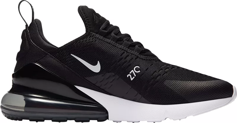 Мужские кроссовки Nike Air Max 270, цвет Black/White/Solar Red — фото 2