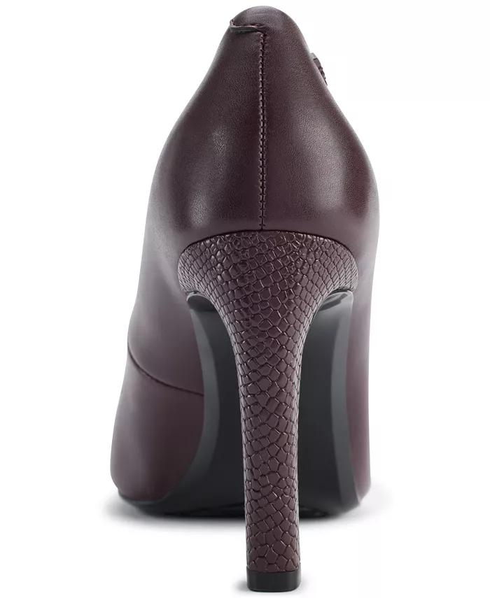 Женские туфли-лодочки Chrystie на высоком каблуке DKNY, красный — фото 3