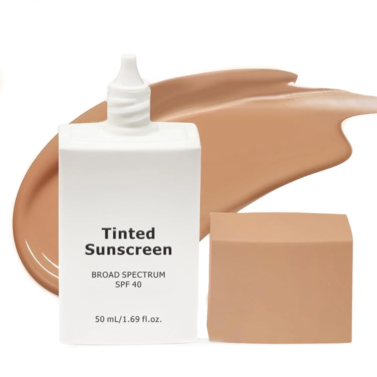 Тонирующий солнцезащитный крем для лица SPF 40 (средний) Meitrend, Medium