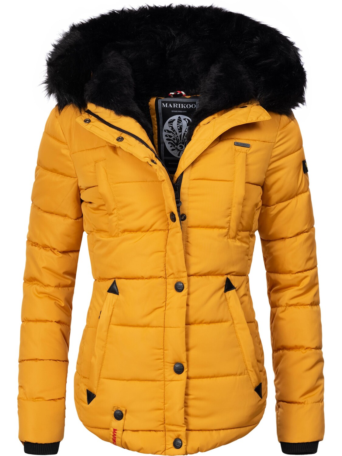 

Пуховик Marikoo Steppjacke Lotusblüte, желтый