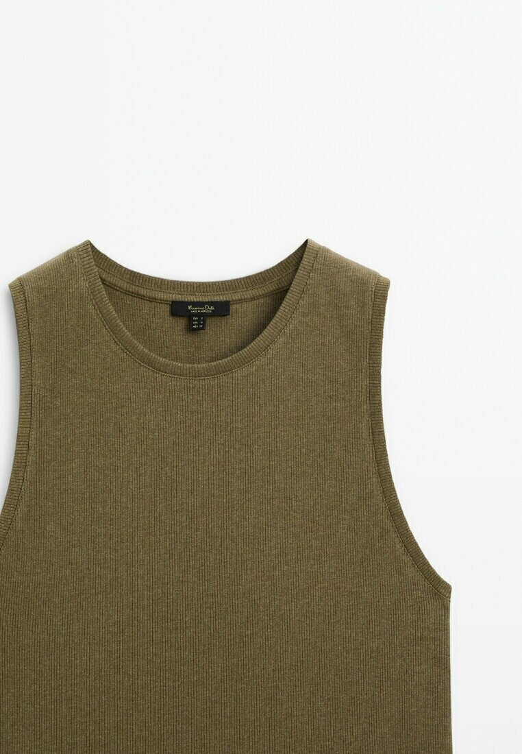 

Топ Massimo Dutti, хаки