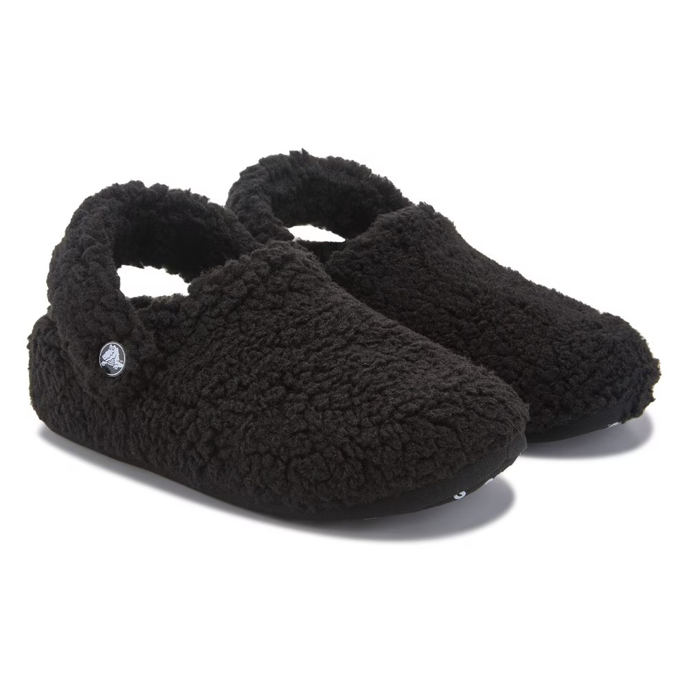 

Классические тапочки-утеплители для маленьких/больших детей Crocs, черный
