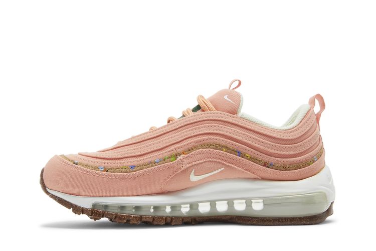 Кроссовки Wmns Air Max 97 SE 'Cork - Apricot Agate', розовый — фото 3