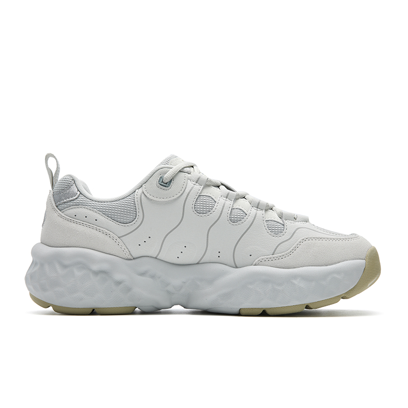 FILA Мужские повседневные кроссовки low top MUFFIN с амортизацией, устойчивые к истиранию, легкие, фиолетово-серые — фото 4
