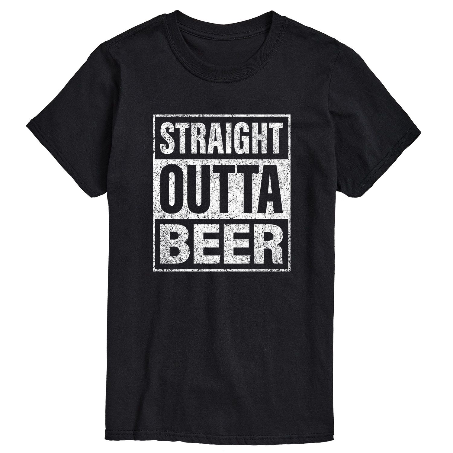 

Большая и высокая футболка Straight Outta Beer Licensed Character