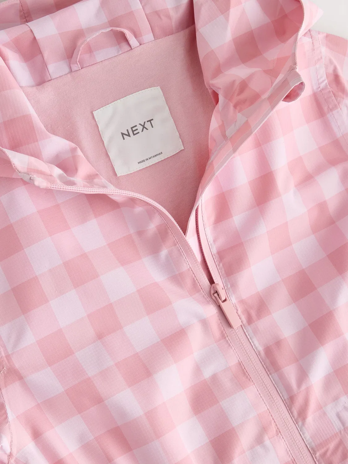 Куртка межсезонья Next, Pink/Pastel Pink — фото 3