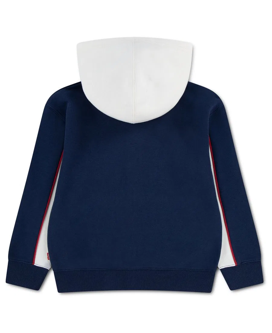 Классическая толстовка на молнии для мальчиков 8-20 лет Levi'S, темно-синий — фото 2