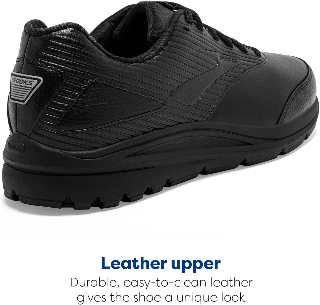 Мужские прогулочные кроссовки Brooks Addiction Walker 2 - узкая ширина, Black — фото 4