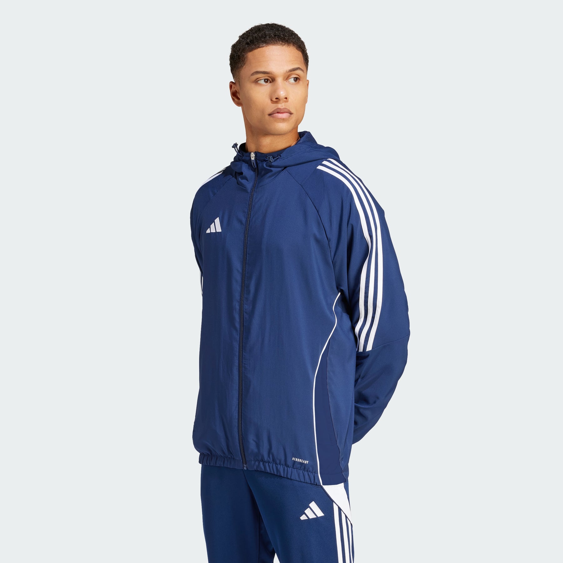 

Ветровка Tiro 24 Adidas, team navy blue 2/white
