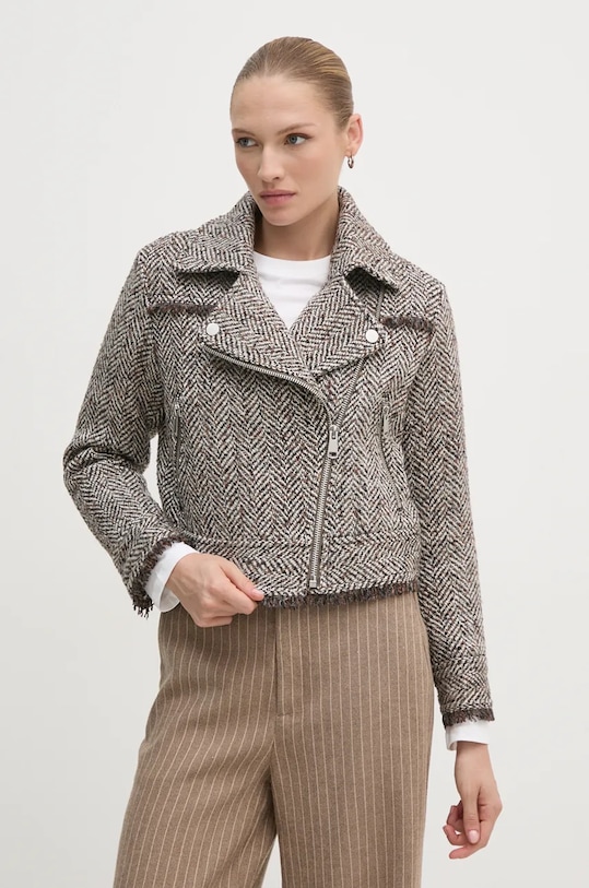 

Куртка с добавлением шерсти Sisley, серый