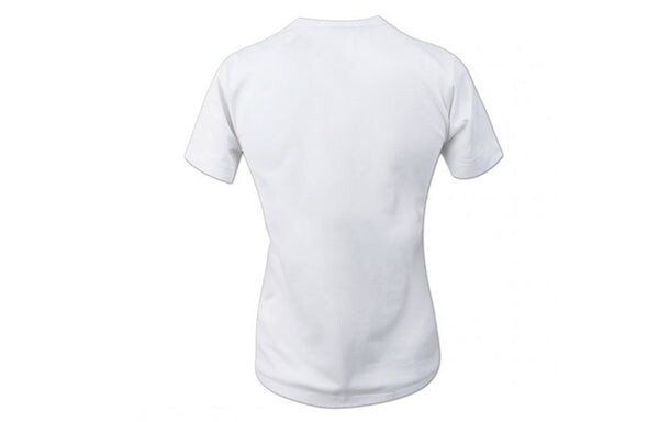 Футболка heart ourlined shape short sleeve tee 'white green' Comme Des Garcons Play, белый — фото 2