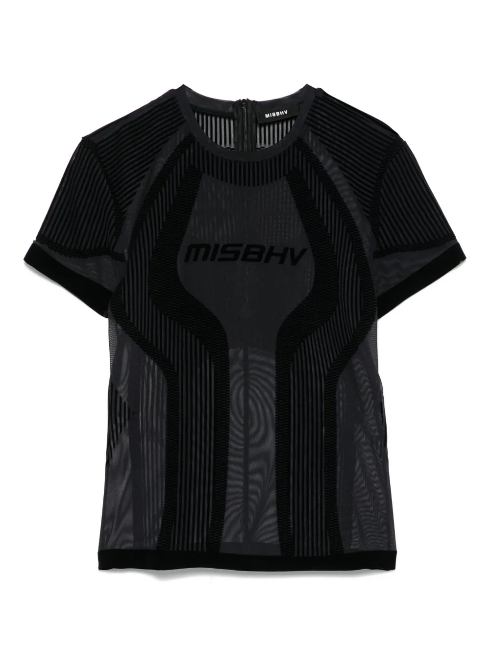 

Сетчатая футболка MISBHV, черный