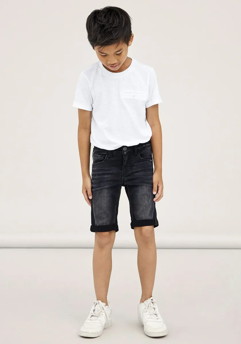 

Джинсовые шорты Name It "NKMTHEO XSL DNM L SHORTS 6622-CL NOOS", черный