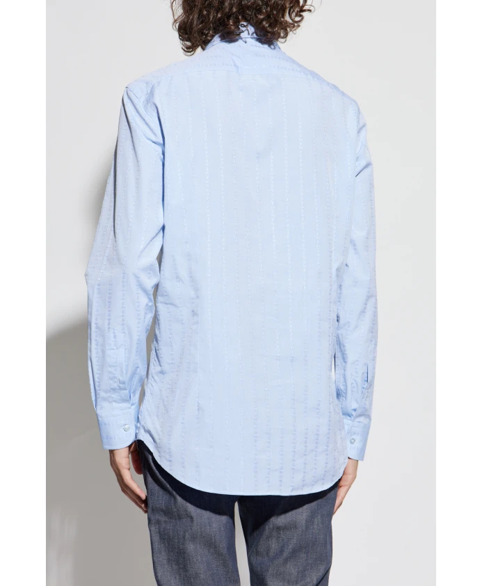 Рубашка с узором Etro, синий — фото 4