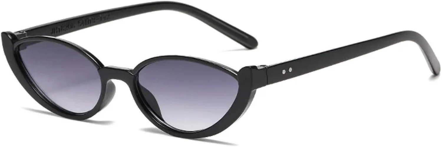 

Роскошные солнцезащитные очки в полуободковой оправе «кошачий глаз» для женщин, модные, для активного отдыха, с защитой от УФ-излучения UV400 TOIPASTN, Gradient Gray