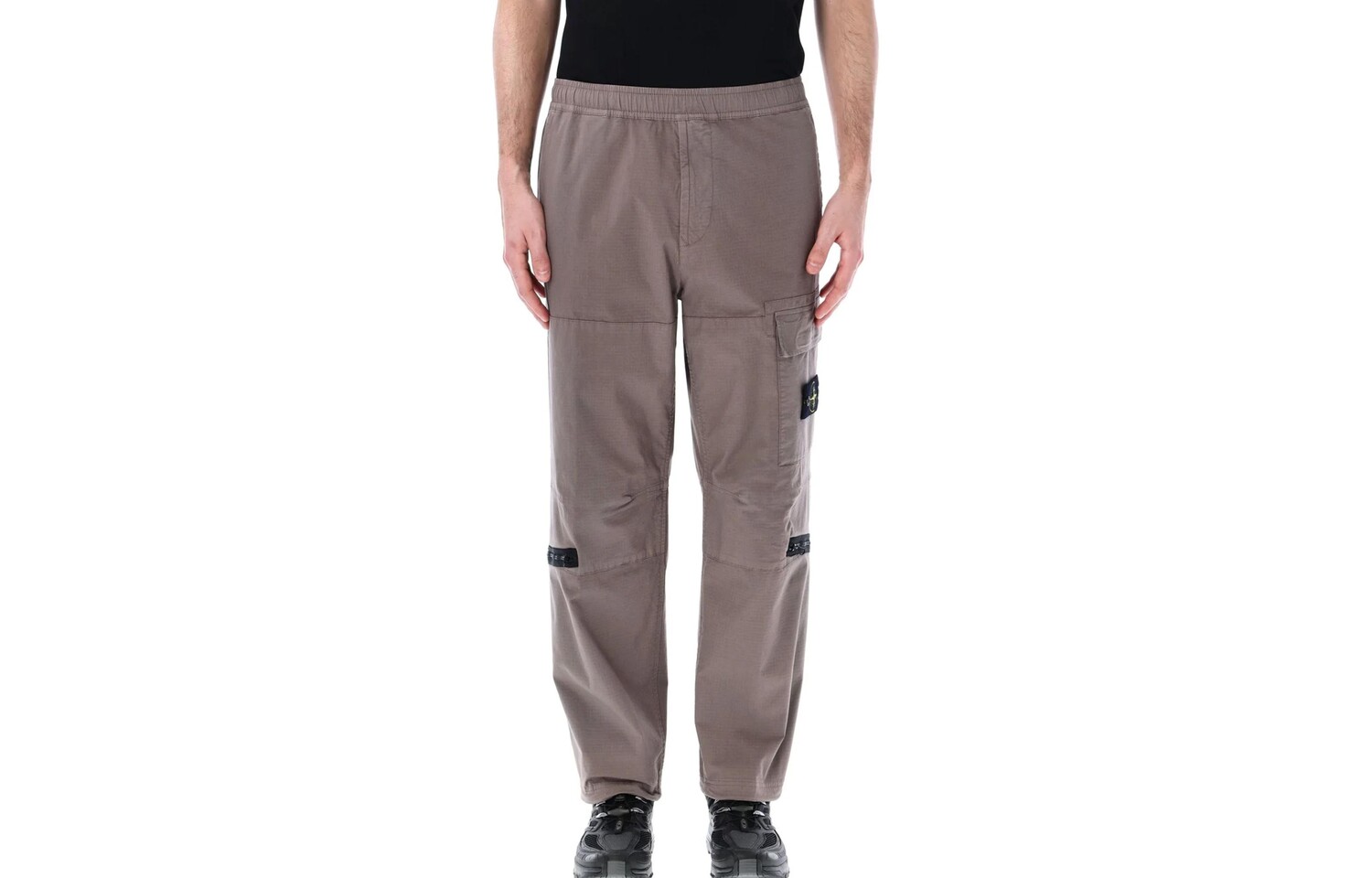 

Брюки-карго Stone Island Compass-motif мужские, светло-коричневый