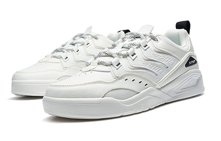 Кроссовки XTEP Skateboard Shoes Men Low-Top White — фото 3