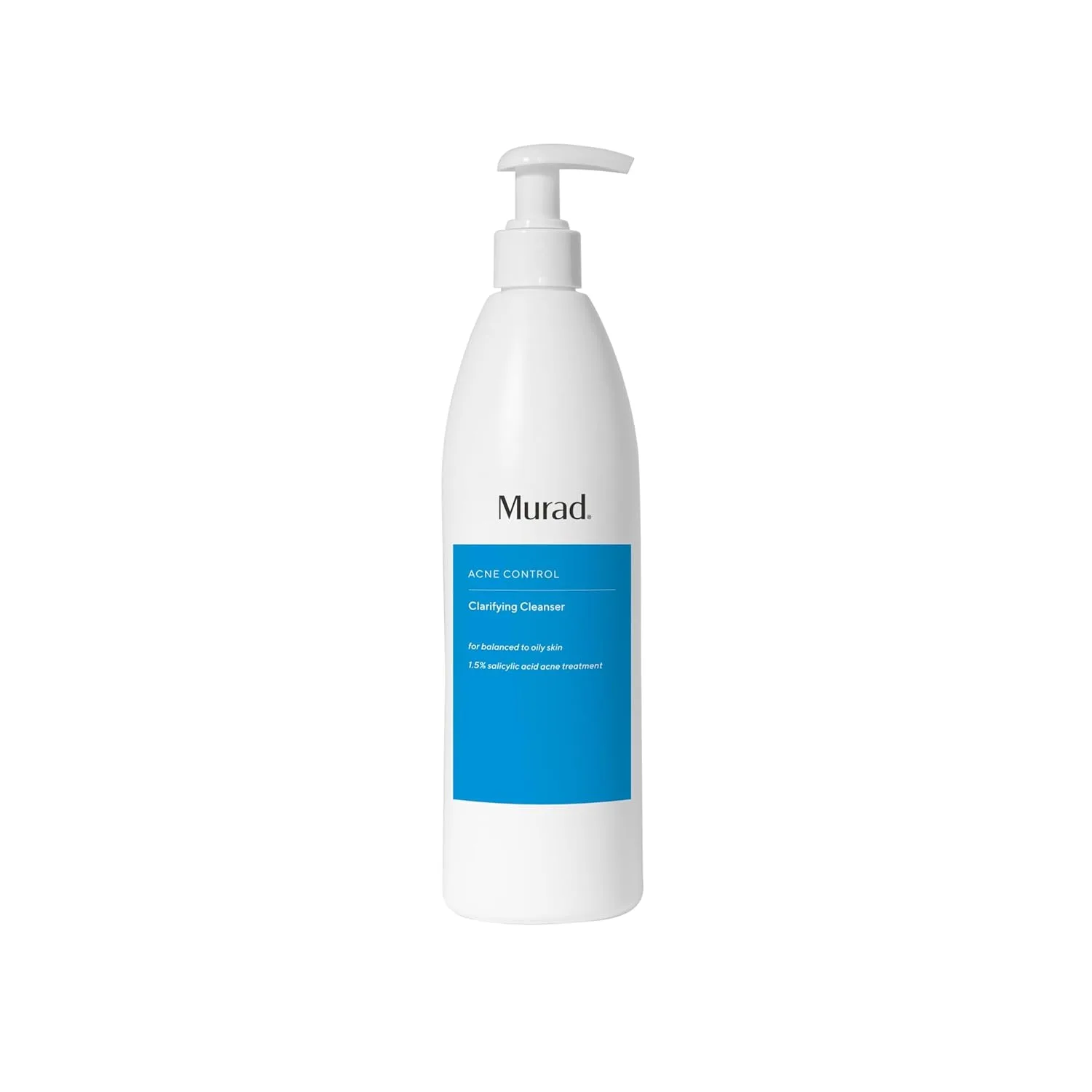 Гель для умывания Murad — Acne Control Clarifying Cleanser с салициловой кислотой и зеленым чаем для очищения пор, 500 мл