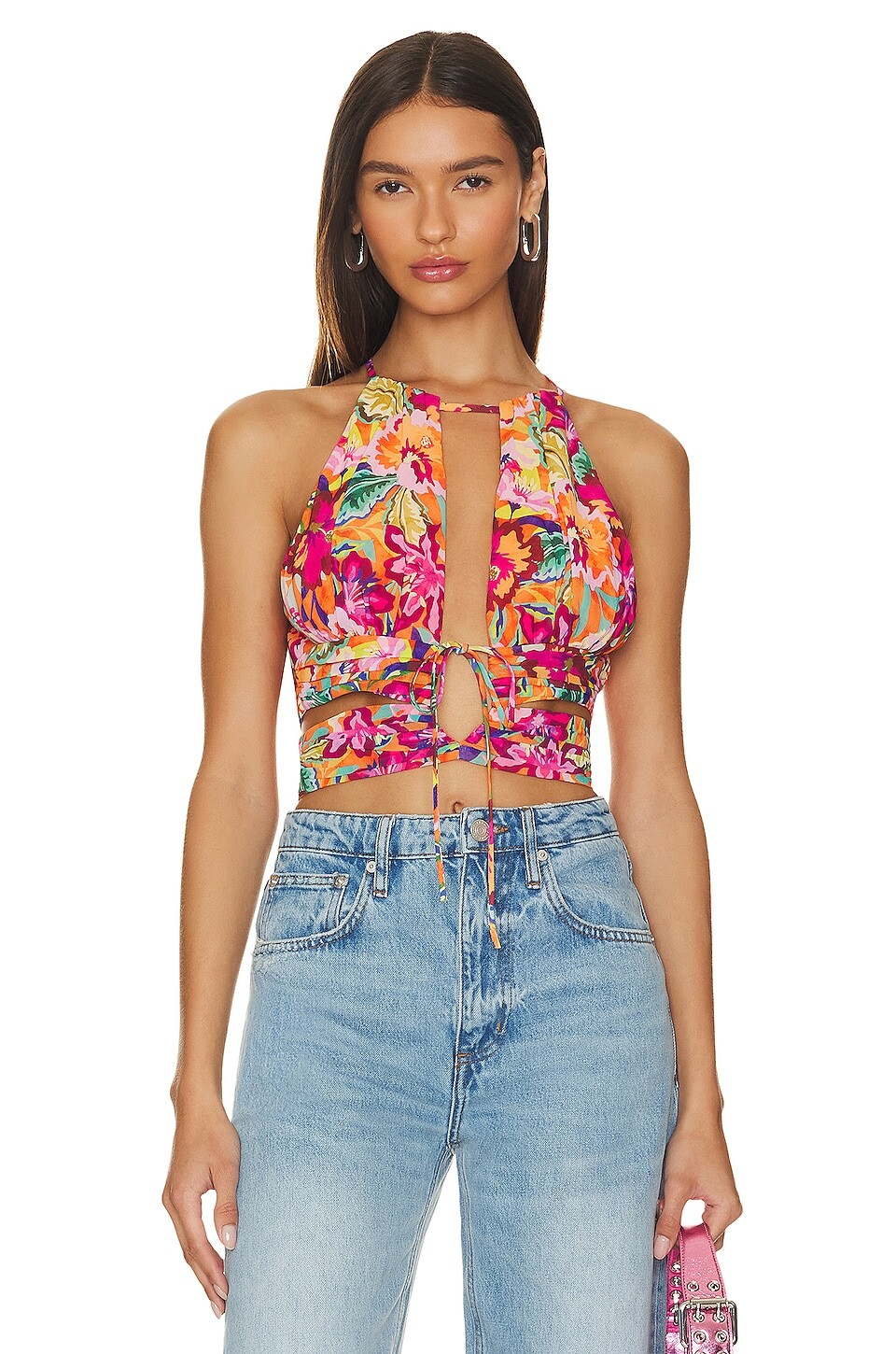 

Топ Lovers and Friends Fabi, цвет Orange Multi