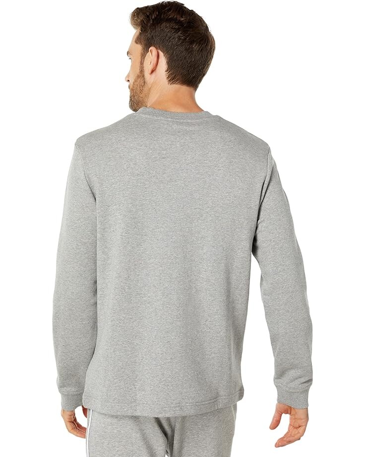 

Толстовка Reebok Workout Ready Piping Crew Sweatshirt, цвет Medium Grey Heather