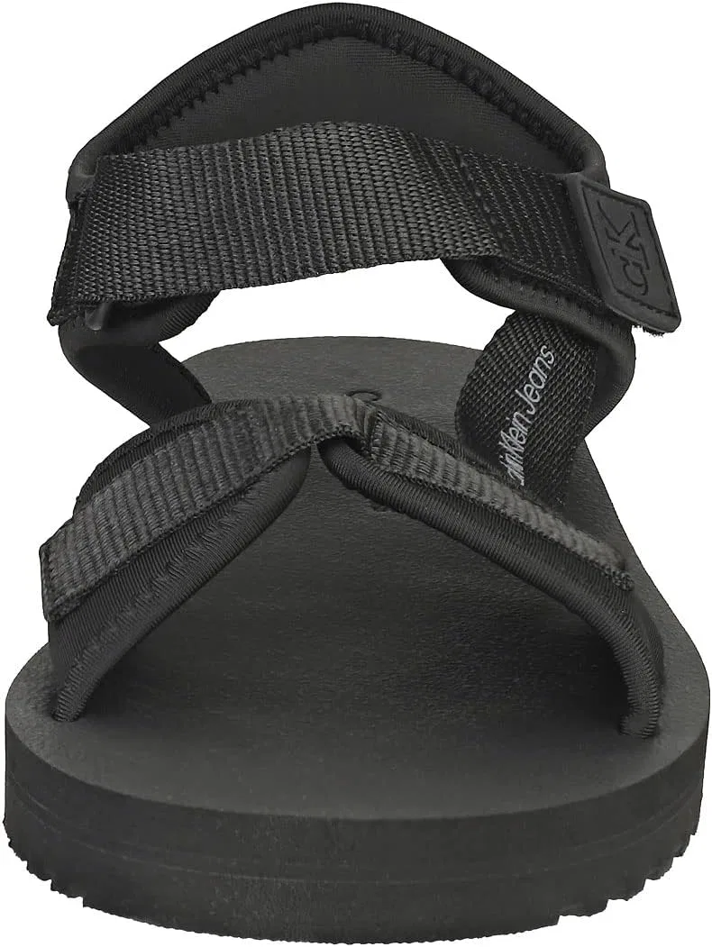 Мужские сандалии Calvin Klein Prefresato 2 Ym0ym00353 на плоской подошве, Black — фото 3