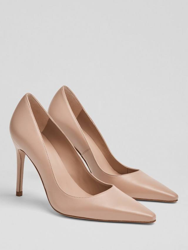 Туфли-лодочки с заостренным носком Fern L.K.Bennett, Beige — фото 2