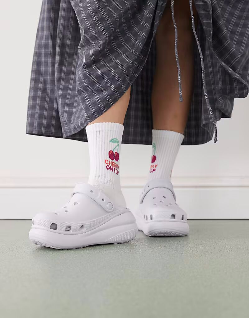 Crocs Classic краш-клого в виноградном цвете