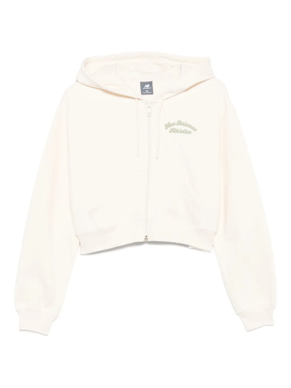 

Вышитая толстовка с капюшоном на молнии NEW BALANCE, нейтральный