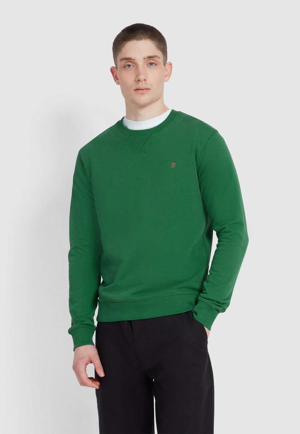 

Толстовка TIM NEW SLIM FIT CREW NECK Farah, зеленый
